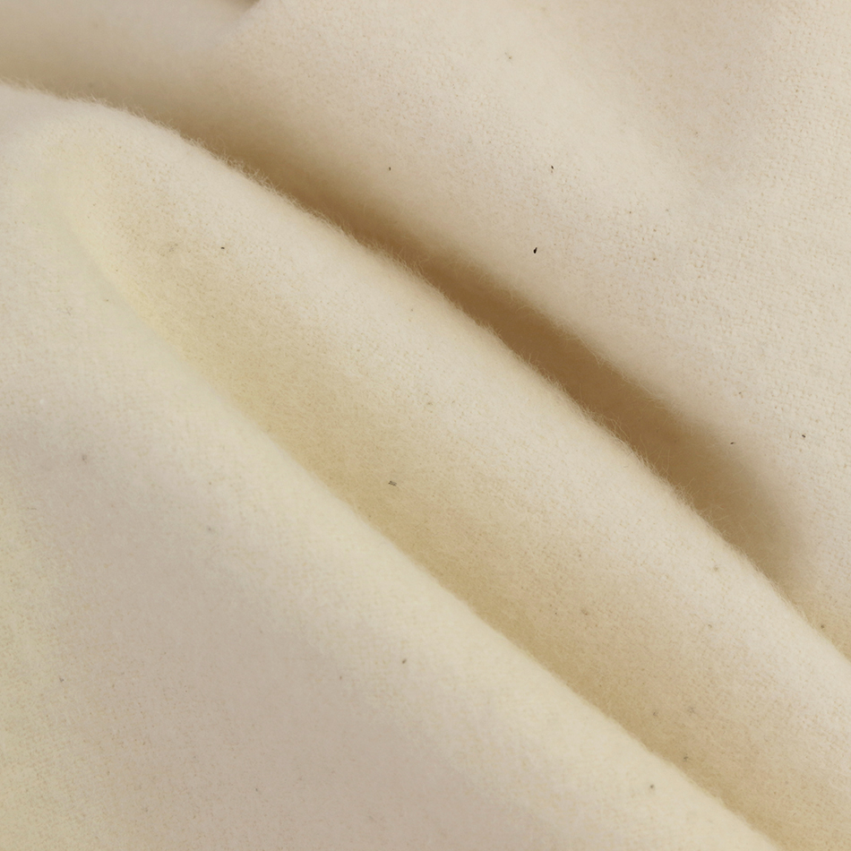 綾,パジャマ,布ナプキン,寝間着,起毛ネル,厚地,コーヒードリップ,湿布用,アイロン台,靴磨き,有機,organic,無漂白,無染色,日本製,20×16/2両面起毛加工フラン ネル生地 スノーホワイト90cm巾